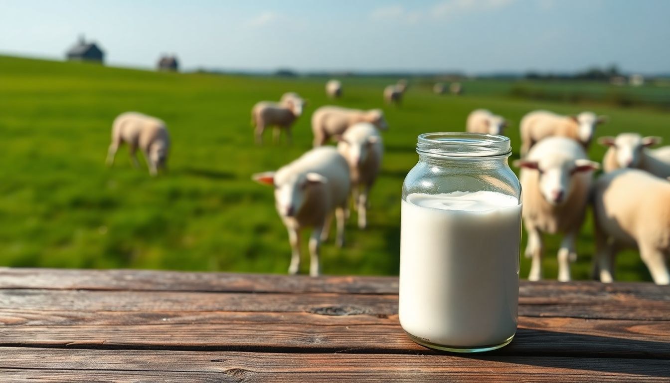Leche en polvo de oveja
